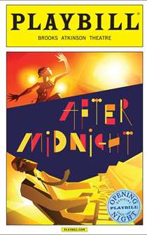 After Midnight Limited Edition Official Opening Night Playbill 